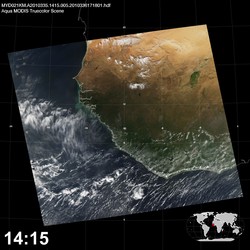 Level 1B Image at: 1415 UTC