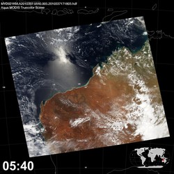 Level 1B Image at: 0540 UTC