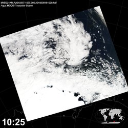 Level 1B Image at: 1025 UTC