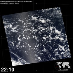 Level 1B Image at: 2210 UTC