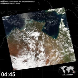 Level 1B Image at: 0445 UTC