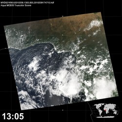 Level 1B Image at: 1305 UTC