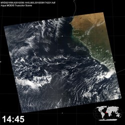 Level 1B Image at: 1445 UTC