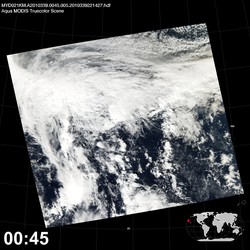 Level 1B Image at: 0045 UTC