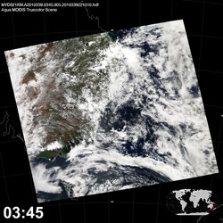 Level 1B Image at: 0345 UTC