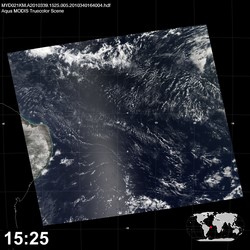 Level 1B Image at: 1525 UTC