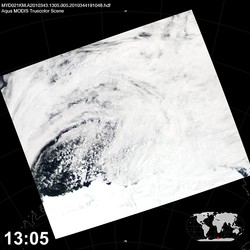 Level 1B Image at: 1305 UTC