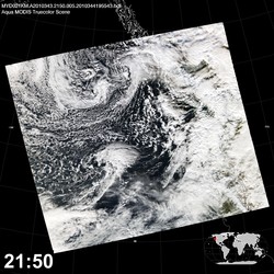 Level 1B Image at: 2150 UTC