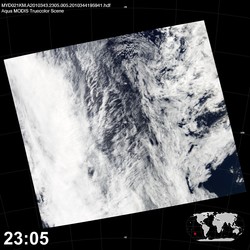 Level 1B Image at: 2305 UTC