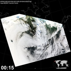 Level 1B Image at: 0015 UTC