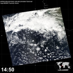 Level 1B Image at: 1450 UTC