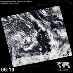 Level 1B Image at: 0610 UTC