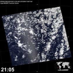 Level 1B Image at: 2105 UTC