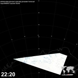 Level 1B Image at: 2220 UTC