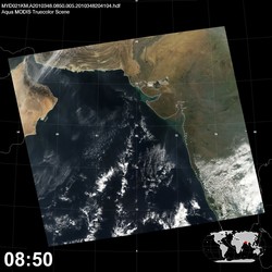 Level 1B Image at: 0850 UTC