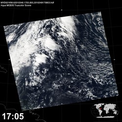 Level 1B Image at: 1705 UTC