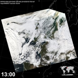 Level 1B Image at: 1300 UTC