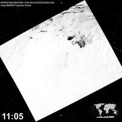 Level 1B Image at: 1105 UTC