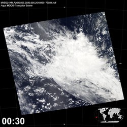 Level 1B Image at: 0030 UTC