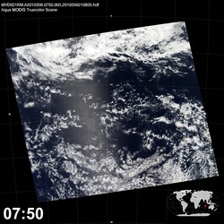 Level 1B Image at: 0750 UTC