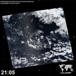 Level 1B Image at: 2105 UTC