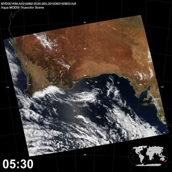 Level 1B Image at: 0530 UTC