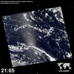 Level 1B Image at: 2105 UTC