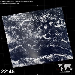 Level 1B Image at: 2245 UTC