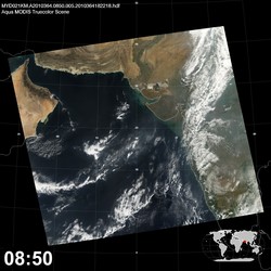 Level 1B Image at: 0850 UTC