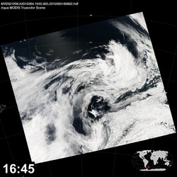 Level 1B Image at: 1645 UTC