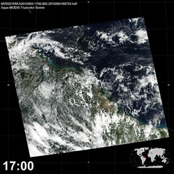 Level 1B Image at: 1700 UTC