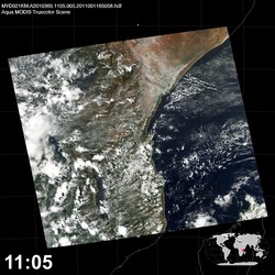 Level 1B Image at: 1105 UTC