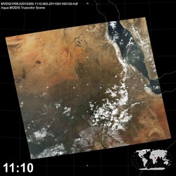 Level 1B Image at: 1110 UTC