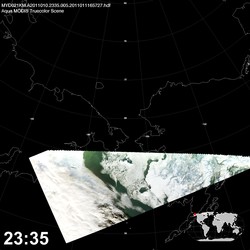 Level 1B Image at: 2335 UTC