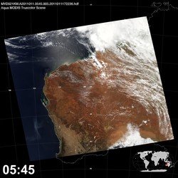 Level 1B Image at: 0545 UTC