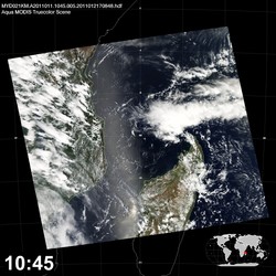 Level 1B Image at: 1045 UTC