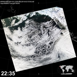 Level 1B Image at: 2235 UTC