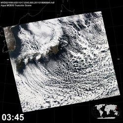 Level 1B Image at: 0345 UTC