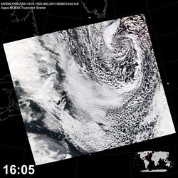 Level 1B Image at: 1605 UTC