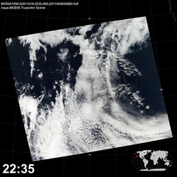 Level 1B Image at: 2235 UTC