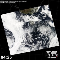 Level 1B Image at: 0425 UTC