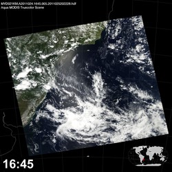 Level 1B Image at: 1645 UTC