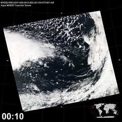 Level 1B Image at: 0010 UTC