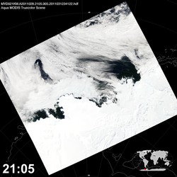 Level 1B Image at: 2105 UTC