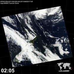 Level 1B Image at: 0205 UTC