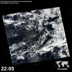 Level 1B Image at: 2205 UTC