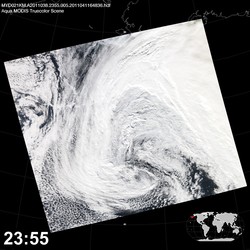 Level 1B Image at: 2355 UTC