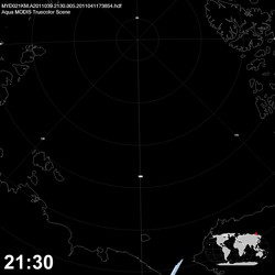 Level 1B Image at: 2130 UTC