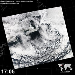 Level 1B Image at: 1705 UTC