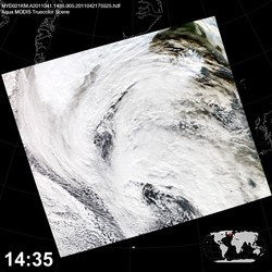 Level 1B Image at: 1435 UTC